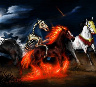 apocalypse, horses, riders